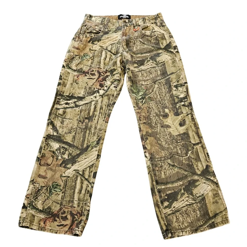Mossy Oak Breakup Infinity Camo Pants Mens 30x30/30x27.5 Real Tree Hunting Denim